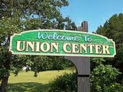 Union Center Sign