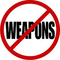 no weapons graphic